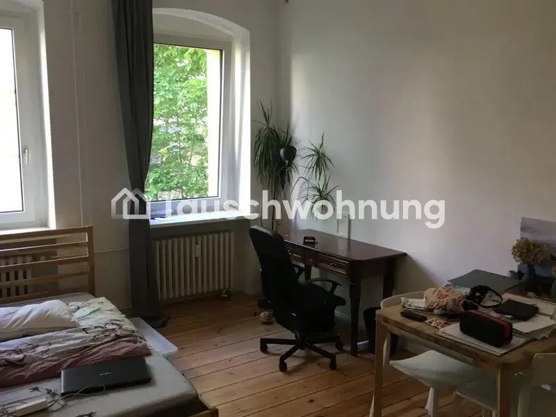 Tauschwohnung: 2 Zimmer Altbauwohnung mit eigenem Garten suche 4 Z. — photo 1